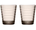 iittala Aino Aalto drinking glass 2 pieces, 22cl / linen