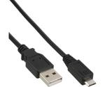 InLine micro-USB 2.0 to USB-A Cable 1,5m black