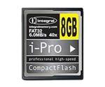 Integral Compact Flash Card i-Pro 8 GB 40x