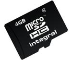 Integral microSDHC 4GB Class 4 (INMSDH4G4V2)