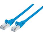 Intellinet Patch Cable Cat 7 S/FTP 0,25m blue