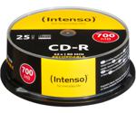 Intenso CD-R 700MB 80min 52x 25pk Spindle