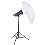 Interfit F121 100W Head, Reflector & Umbrella Studio Flash Photography Kit