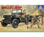 Italeri Willys MB Jeep with Trailer (00314)