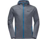 Jack Wolfskin Horizon Hooded Jacket Men pebble grey