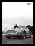 James Bond - Sean Connery Aston Martin - 30 x 40cm Framed Poster Print FP10955P