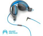 JLab Audio Jbuddies Studio, Over Ear Kids Headphones With Mic Graphite/Blue