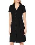 Joe Browns Women's Versatile Ribbed Dress Casual, Black, 18