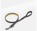 Joules Navy Leather Dog Lead