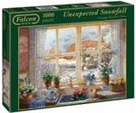 Jumbo Cottages Collection - Unexpected Snowfall 1000 Piece