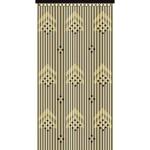 JVL Provence Hanging Wooden Beaded Door Arrows Curtain Screen, Multi-Colour, 90 x 180 cm