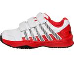 K-Swiss Court Impact Leather K (55416) white/fiery red/black