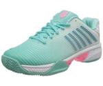 K-Swiss Hypercourt Express Women aruba blue/white/soft neon pink