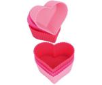 Kaiser 6 Silicone Heart Cake Moulds