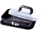 Kaiser Bake&Take Springform Cake Tin Rectangular with Transportation Lid