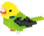 Kawada Nanoblock - Budgerigar Green Opaline