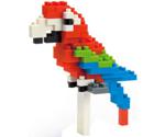 Kawada Nanoblock - Red-and-green Macaw