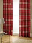 Kelso Curtains - Catherine Lansfield Red