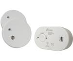 Kidde KSCO2SA Twin Smoke Alarm Pack + Carbon Monoxide Alarm