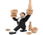 Kikkerland Busy Waiter Figurine