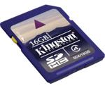 Kingston SDHC 16GB Class 4 (SD4/16GB)