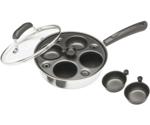 Kitchen Craft 4 Cup Egg Poacher Set