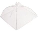 Kitchen Craft 51cm White Umbrella Food Cover