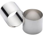 Kitchen Craft KCRINGEXDP Set of Two Stainless Steel Deep Cooking Rings