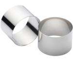 Kitchen Craft KCRINGEXLRG Set of Two Stainless Steel Extra Deep Cooking Rings