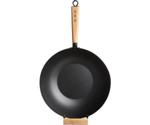 Kitchen Craft Pure Oriental Wok 35 cm Wooden Handle