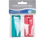 Kitchen Craft Set of Five Medium Multi-Purpose Clips