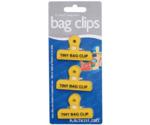 Kitchen Craft Set of Three Small Plastic Bag Clips