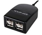 Konig 4-port USB2.0 Hub with cable (CMP-USB2HUB16)