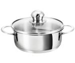 Kopf Head mini casserole made of stainless steel induction 14 cm Parvus silver