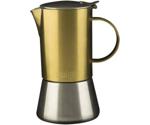 La Cafetiere Edited Stovetop 4-Cup Espresso Maker, Brushed Gold