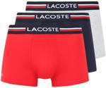 Lacoste 3-Pack Boxershorts (5H3386) marine/argent chine/rouge