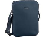 Lacoste Men's Chantaco Soft Leather Vertical Zip Bag