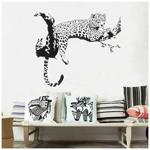 Large Leopard Animal Art Removable Room Home Wall Sticker Decal Mural Decor S1X8