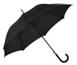 Las Vegas Diamante Edge Automatic Walking Length Umbrella - Black
