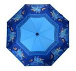 Laurel Burch Indigo Cats` Compact Umbrella, Blue, one size