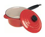 Le Creuset Cast Iron Saucepan 18cm Cerise