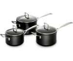 Le Creuset Toughened Non-Stick 3 Piece Saucepan Set