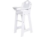 Legler Doll's Highchair, white