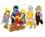 Legler Farmer Family Dolls