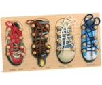 Legler Wooden Tying Shoes Puzzle