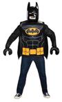 LEGO DIS14249 Movie Adults Costume, Mens, Batman, One Size