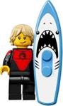 Lego Minifigures Series 17 - #1 PROFESSIONAL SURFER Minifigure - (Bagged) 71018