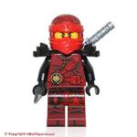 LEGO Ninjago Minifigure - Kai (Hands of Time, w/ Black Armour) 70627