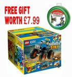 LEGO Superpack 66615 - 3 in 1 Great Value - INCLUDES FREE GIFT worth £7.99