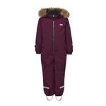 Lego Wear Girl's Lego Tec Exclusive Lwjordan 702-Schneeanzug/skianzug Snowsuit, Purple (Bordeaux 388), 134